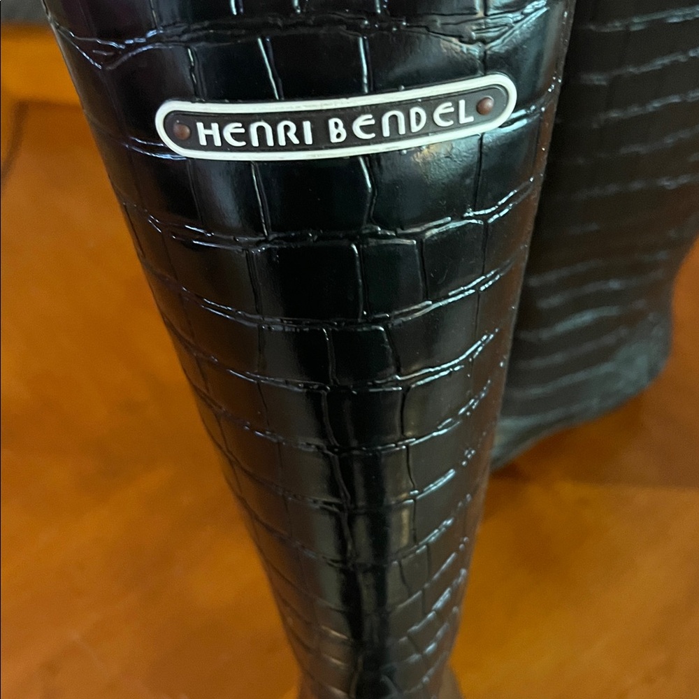 Henri Bendel tall rain boots new - Picture 5 of 9